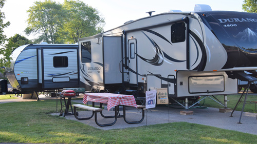 Entrance to RV park