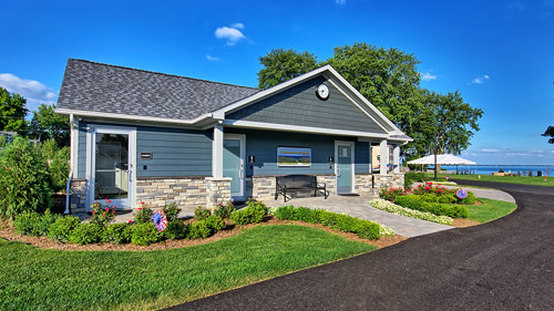 Entrance to RV park