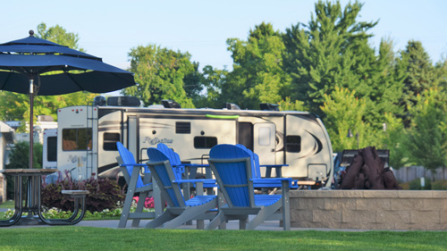 Entrance to RV park