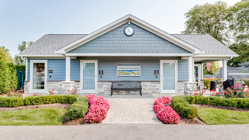 Entrance to RV park