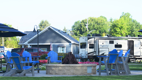 Entrance to RV park